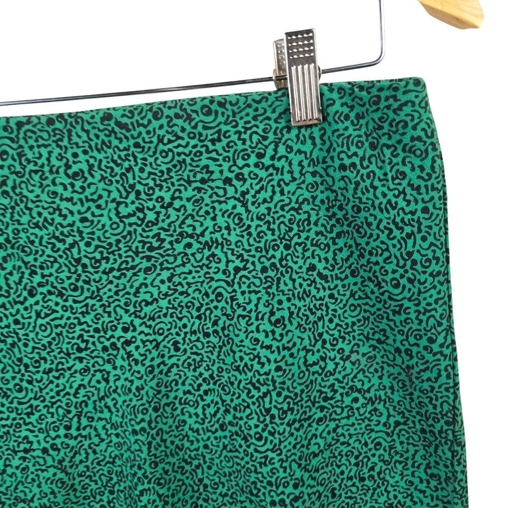 Rachel Zoe Emerald A-Line Skirt Size 6 - Picture 3 of 8